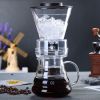 Pour Over Drip Iced Cold Brew Coffee Maker