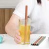 Eco-Safe Silicone Reusable Straws for Hot and Cold Drinks