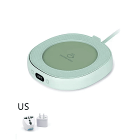 Warming Heating Base for Mug (Option: Green-US)