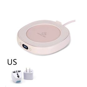 Warming Heating Base for Mug (Option: Pink-US)