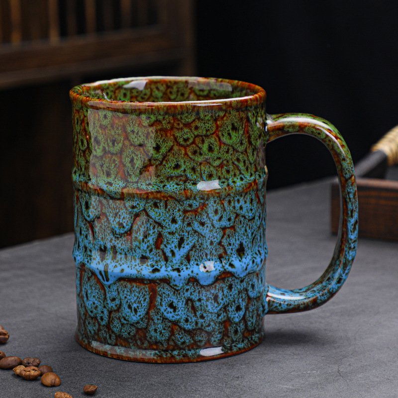 Porcelain Kiln-Baked Oil Drum Mug (Large - 20oz) Porcelain Kiln-Baked Oil Drum Mug (Large - 20oz)