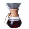 Brew Glass Carafe Drip Coffee with Stainless Steel Filter