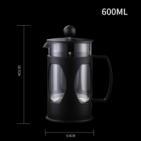 Versatile Brewing Delight: French Press for Coffee and Tea (Size: large)