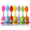 Tea Infuser with Silicone Handle and Stainless Steel Strainer