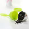 Tea Infuser with Silicone Handle and Stainless Steel Strainer