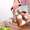 Stainless Steel Rose Gold Kettle