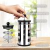 Glass French Press with Stainless Steel Body