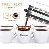 Glass French Press with Stainless Steel Body